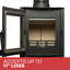 Poêle à bois Us Stove de 750 pieds carrés, efficacité de 75%