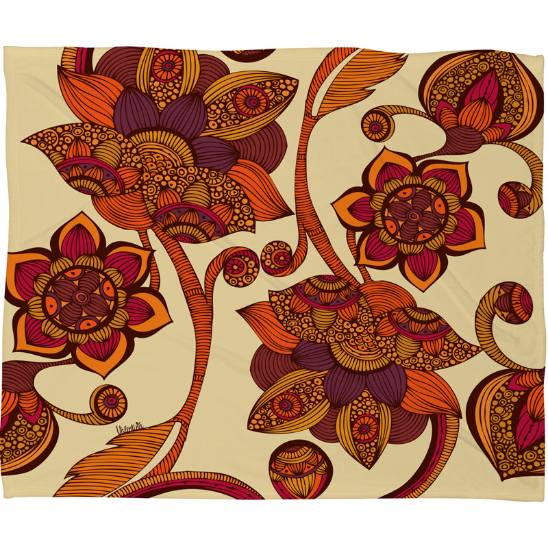 Jeté de fleurs boho, Grand
