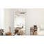 Miroir à DEL complet 72 po x 36 po - aluminium argenté, 3 modes de couleur, rouille, pour divers espaces, miroir de grande longueur, 72 po x 36 po, Scénario