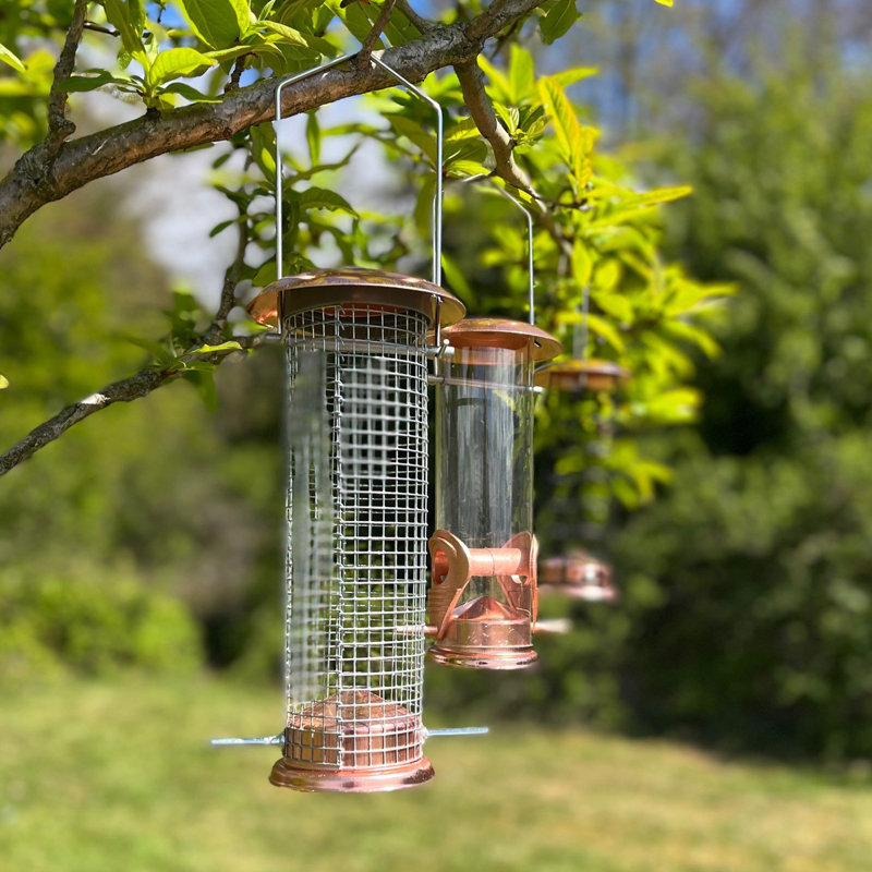 Golub Metal Hanging Tube Bird Feeder