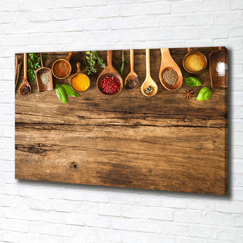 Spices Of Wood - Wrapped Canvas Print