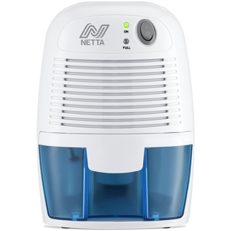 NETTA 500ml Mini Dehumidifier, Blue/White
