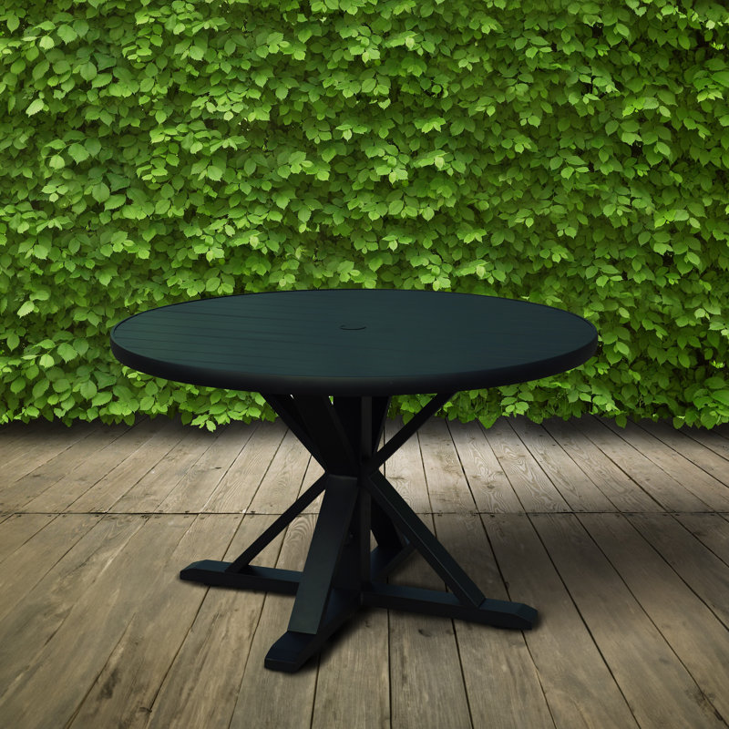 Table de salle à manger en aluminium Skegness