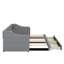 Lit de jour rembourré simple TG avec très grand lit avec tiroirs-79084131