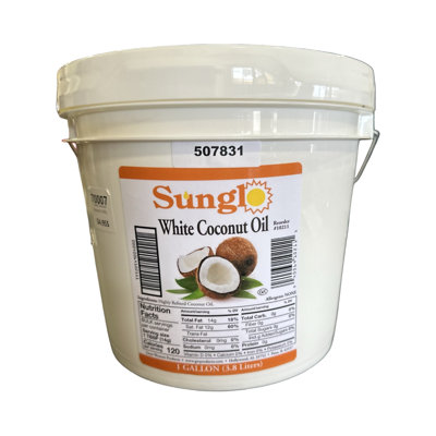 White Coconut Popping and fying Oil 