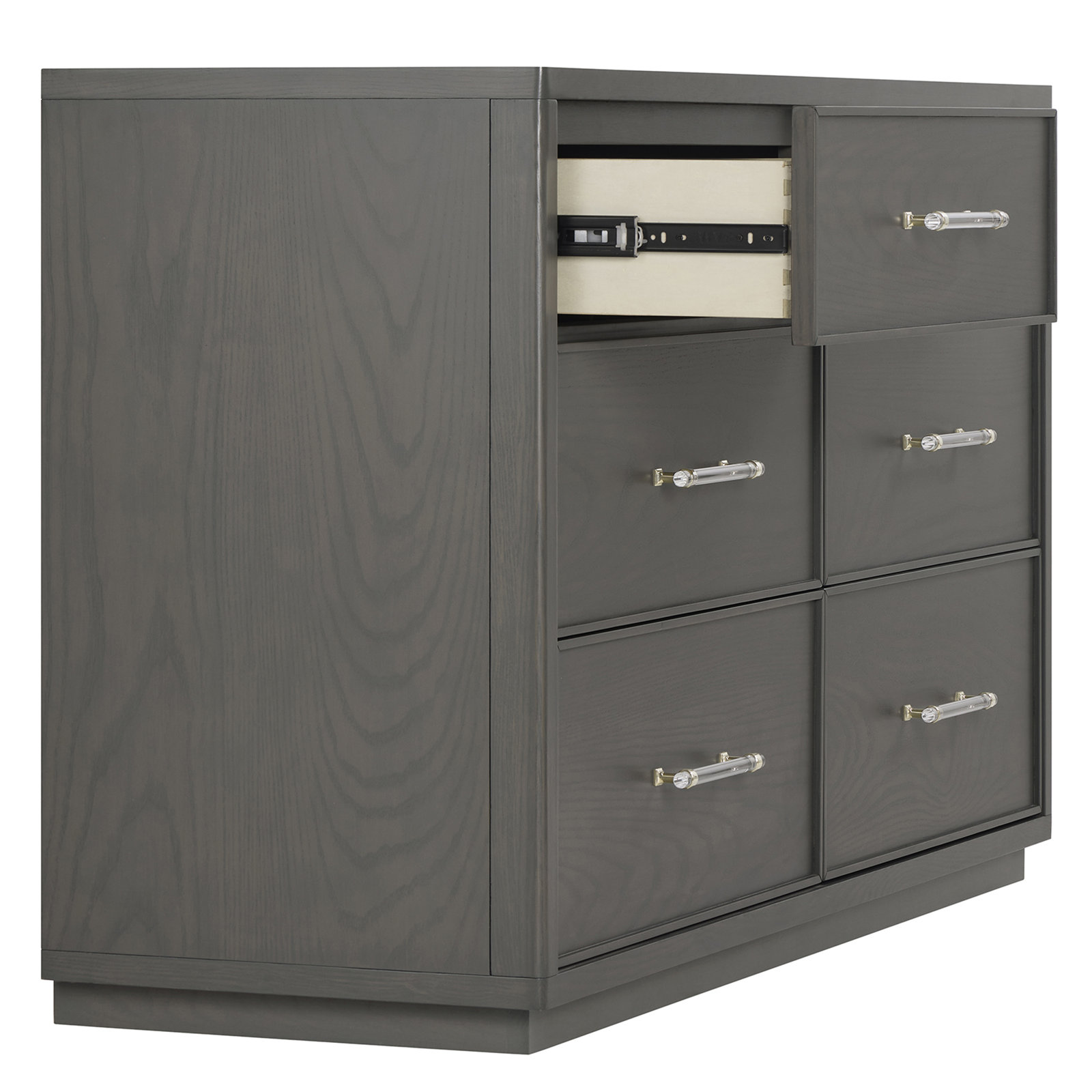 Vienna 6-Drawer Dresser with Acrylic