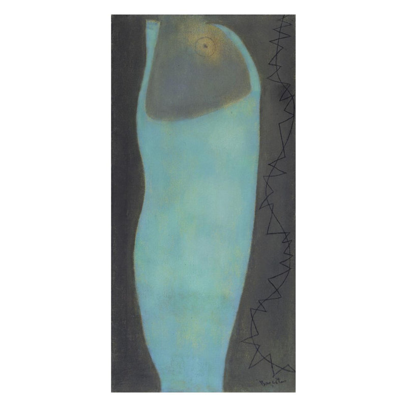 «Dusk» par William Baziotes - Estampe numérique, H 28 po x l 22 po