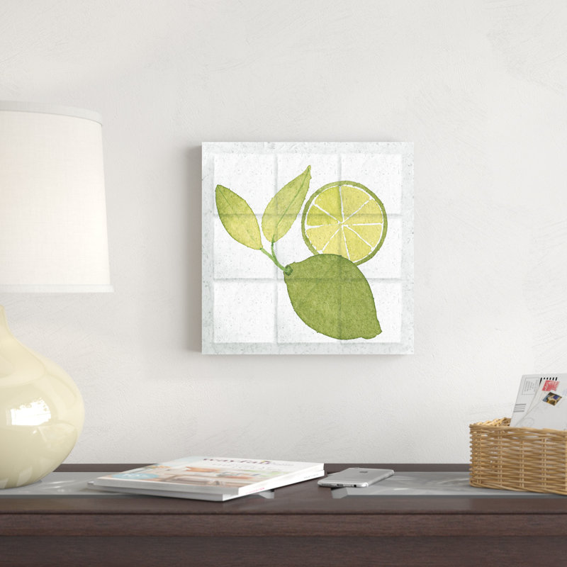 " Citrus Tile VII " by Elyse DeNeige, 12" H x 12" W