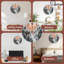 Horloge décorative papillon