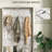 3-In-1 Entryway Hall Tree with Storage Bench, Coat Rack with Five Hooks-1784080083