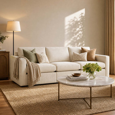 Canapé modulaire rembourré 3 pièces Luxe