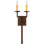 2 - Light Candle Wall Light