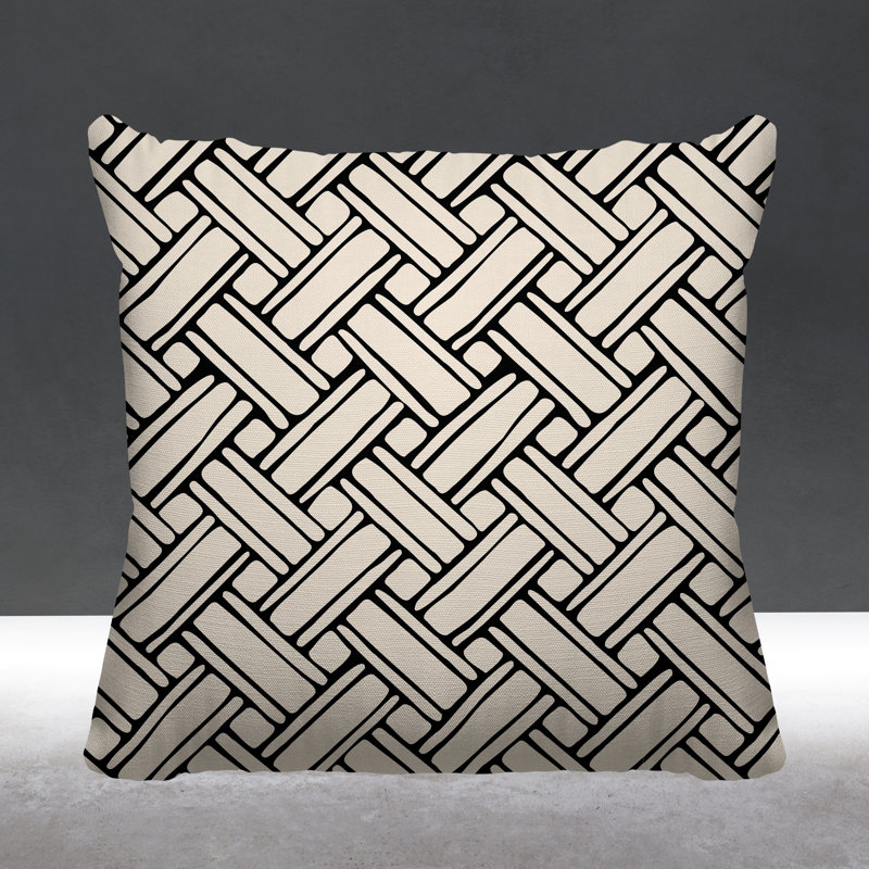 Medley Tribal Weave Indoor Throw Pillow, 16" H x 16" W