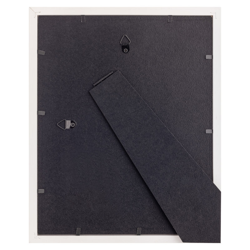 Cadre photo Snap Linear, 5 po x 7 po, 8 po x 10 po, Blanc