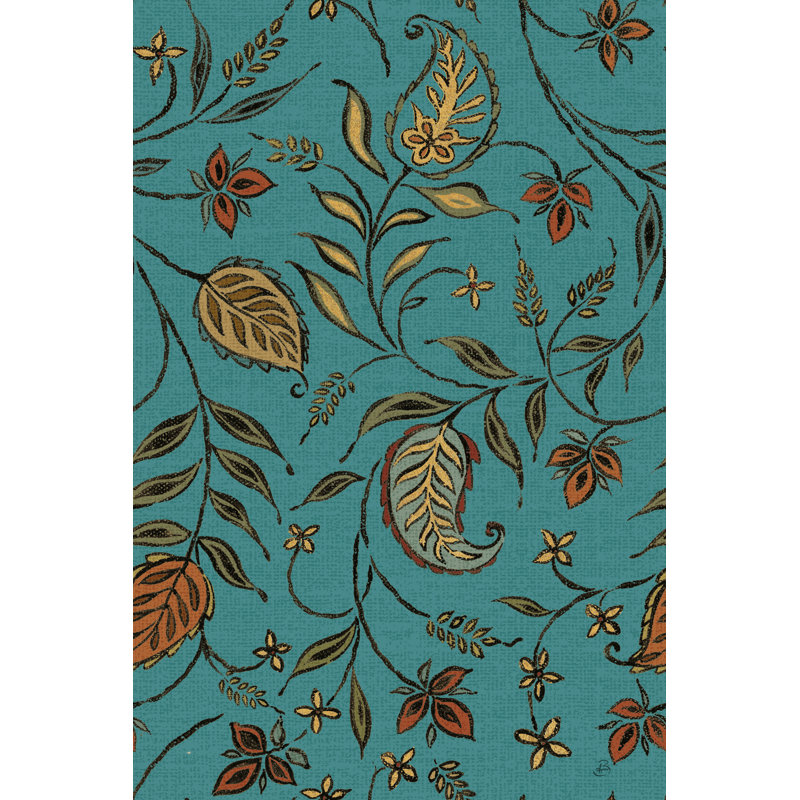 Paisley Trail I Patterns by Daphne Brissonnet - Wrapped Canvas Painting, 122cm H x 81cm W