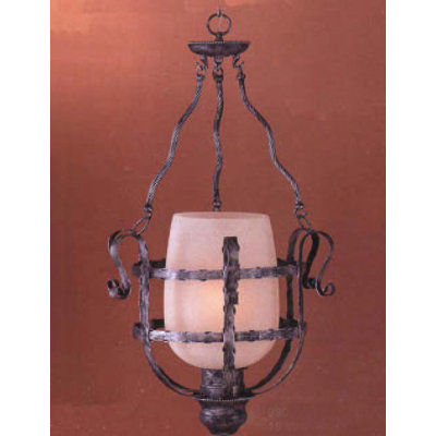 1 - Light Antique Pewter Single Pendant