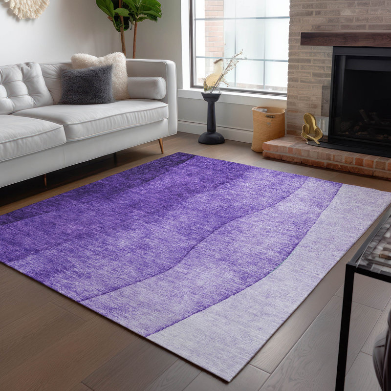 Ombre Indoor / Outdoor Rug, Rectangle 3' x 5'