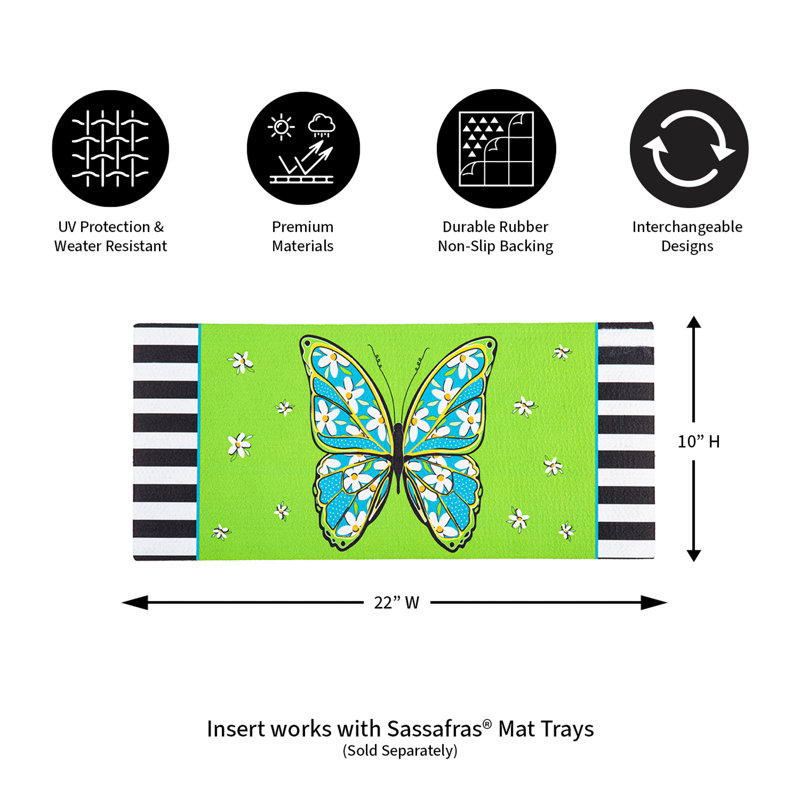 Tapis de porte floral Sassafras