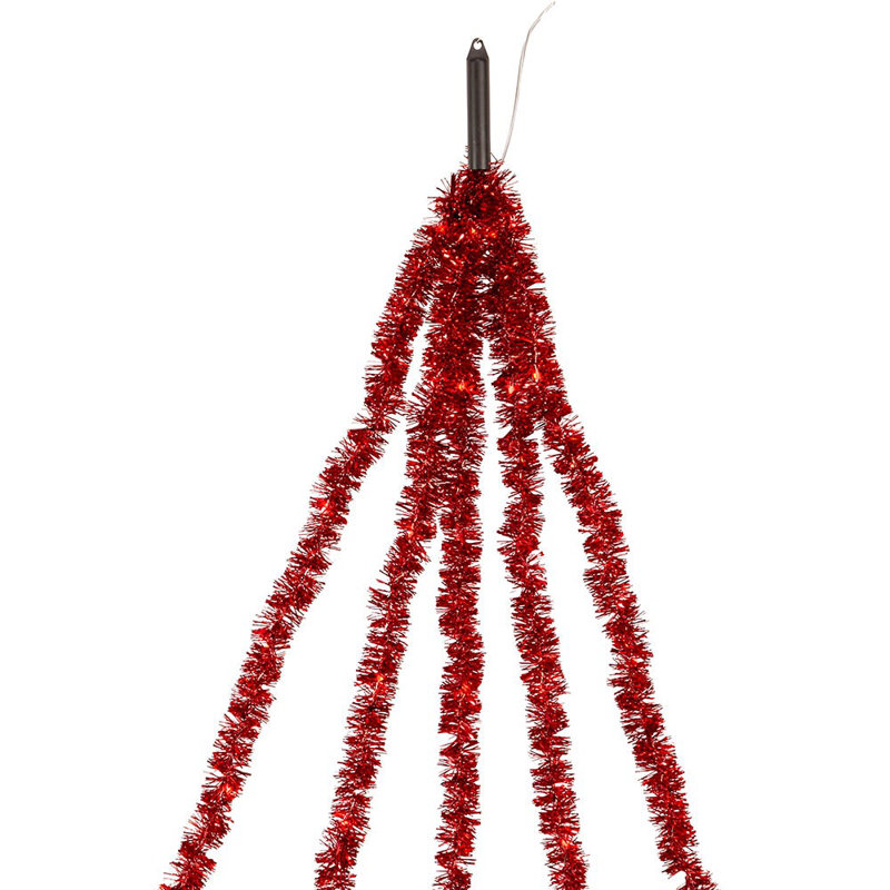 196'' String Lights, Red