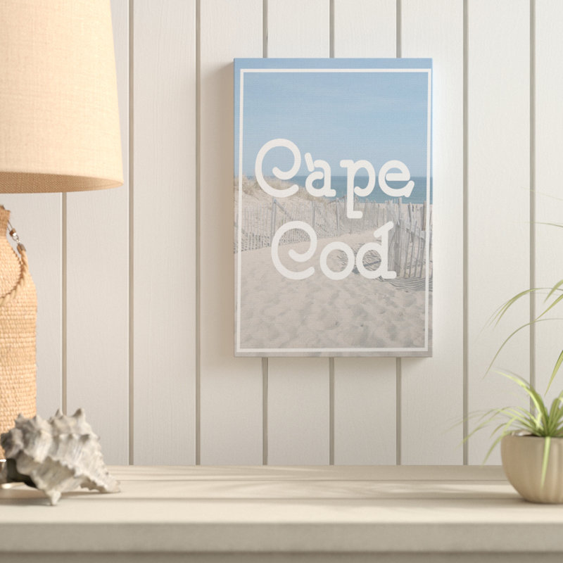 « cape cod beach », reproduction d’impression, H 20 po x l 16 po, Toile tendue