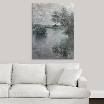 Claude " The Seine At Vetheuil, 1879 " by Claude Monet