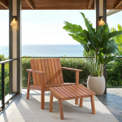 Kevinson Chair + Ottoman