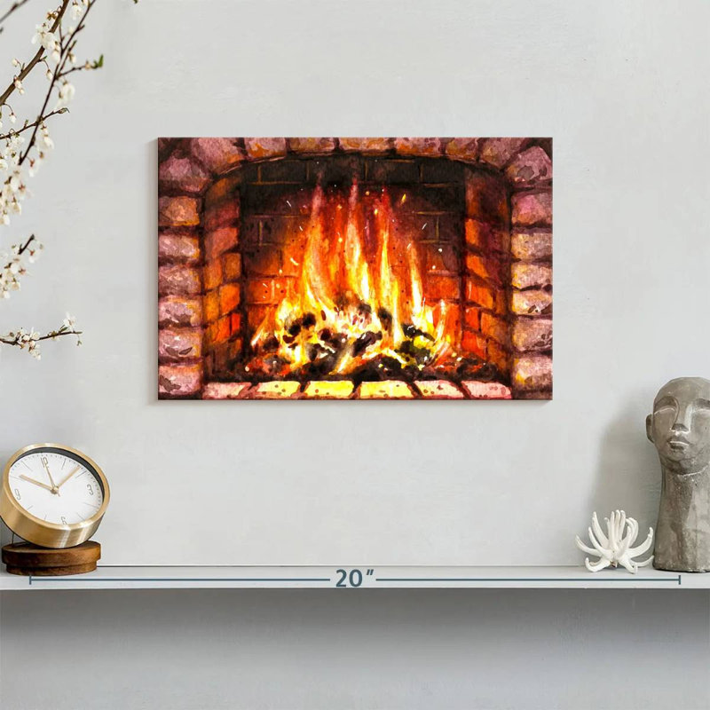 Lilie Fireplaces, 8" H x 12" W