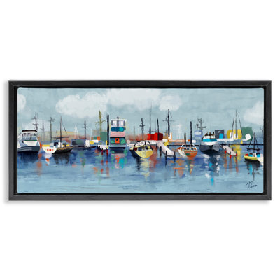 Bateaux variés à quai Port Marina