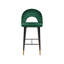 Falton Upholstered Counter Stool with Metal Frame
