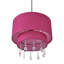 Luminaire suspendu tambour 3 lumières Kazem