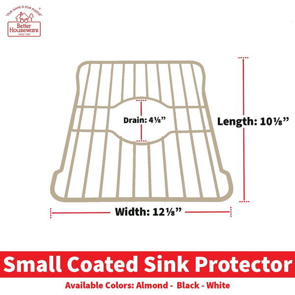 Better Houseware Large Sink Protector - Stainless Steel