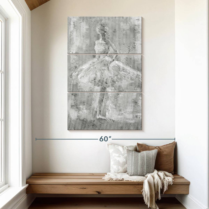 Greyscale Ballet Dancer I