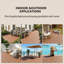 Carreau de terrasse emboîtable en plastique à texture géométrique L 12 po x l 12 po pour piscine, douche et balcon (ensemble de 44)-124451924