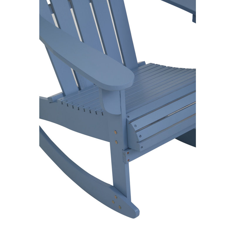 Farley Outdoor Adirondack Chair, Grey