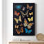 Toile tendue avec châssis de collection Collutter Flutter IV - prête à être accrochée-563801667