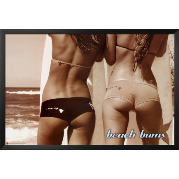 Beach Bums Poster' by Jason Ellis Framed Photographic Print