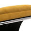 Chaise longue en lin