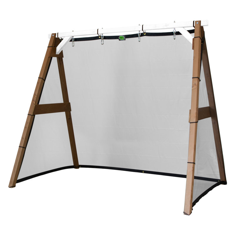 AXI Hemlock Swing Set with 2 Swing(s), Brown/White