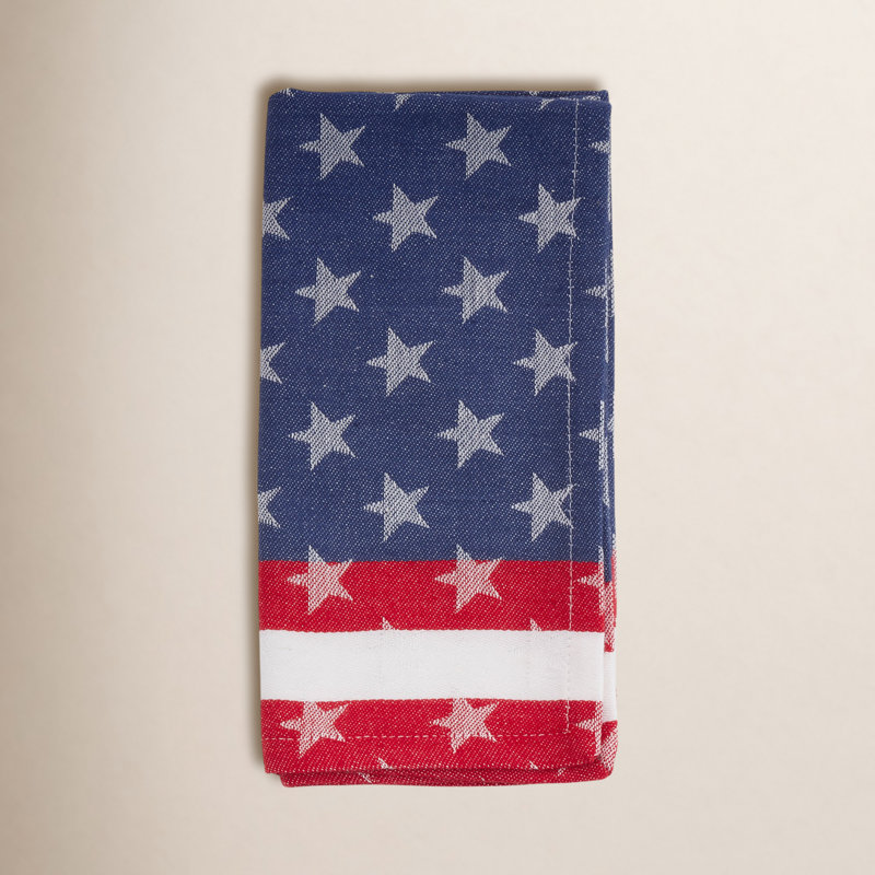 100% Cotton Striped Square Napkin
