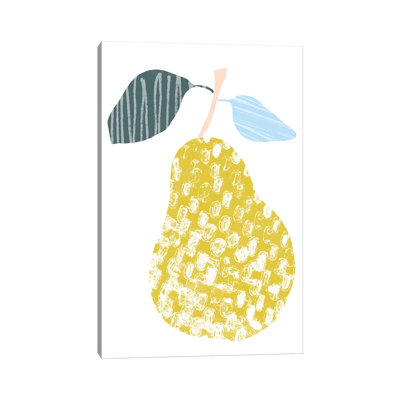 Cut Paper Fruit I 1 Piece Wrapped Canvas Wall Art