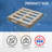 Wooden Pallets, Easy for Commercial Use, Strong Sturdy Structure, 38x36x5-133687487