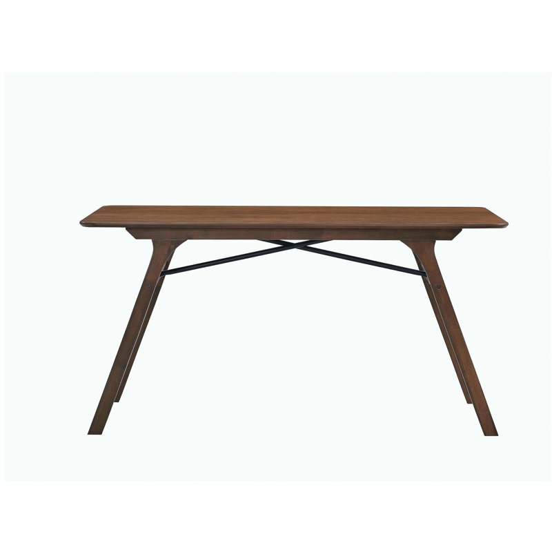 Kaela Walnut Finish Dining Table