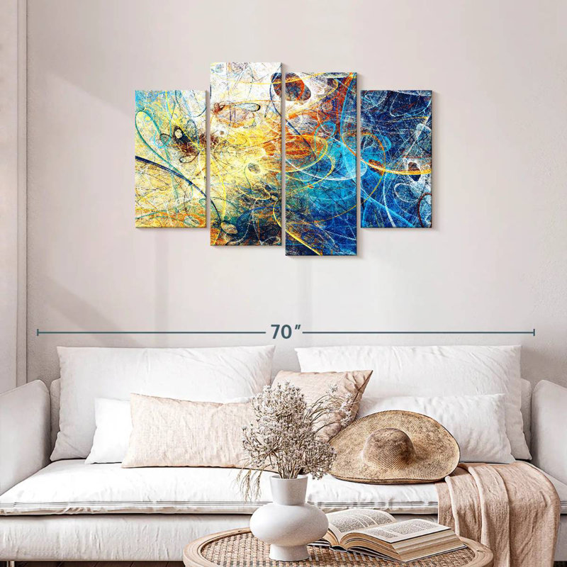 Avery fantaisiste, abstrait dynamique