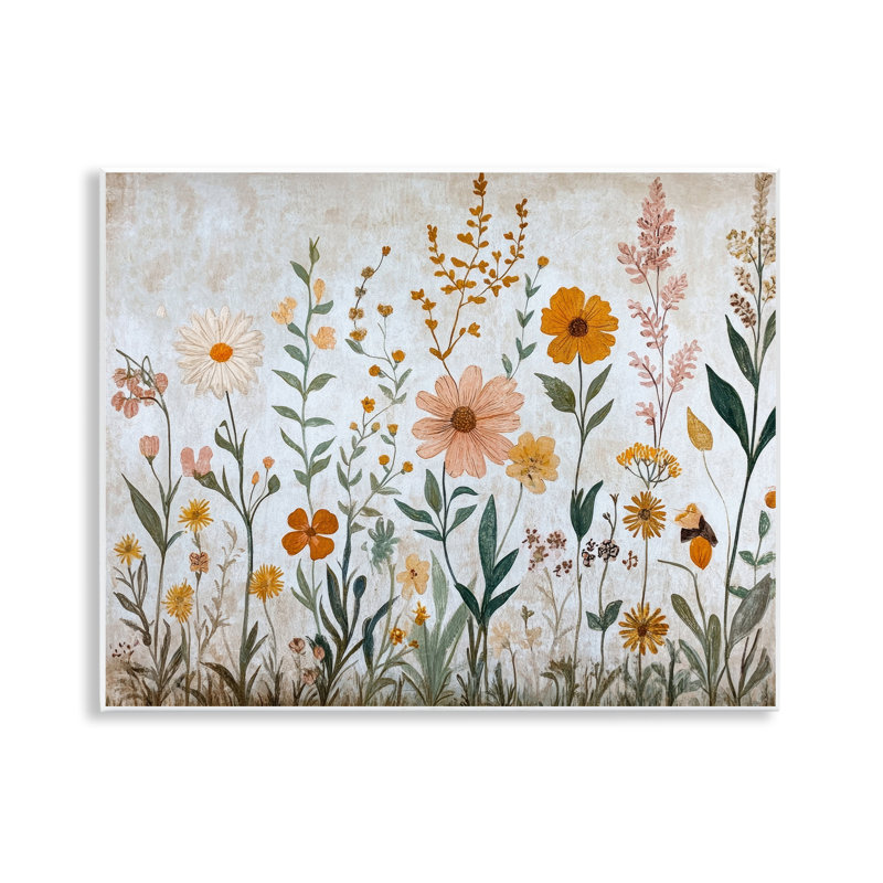 Plaque murale feuillage d'automne, design par Petal Prints Design