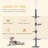 9' Height-adjustable Floor-to-ceiling Cat Tower