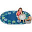 Tapis bleu touffeté Tranquil Trees-50155548