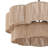 23.2" 6-Light Scalloped Rope Drum Chandelier-1664452977-1664452983