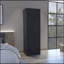 Armoire Falkland avec 1 tiroir et 1 tiroir à charnière avec poignées - noir-461720422