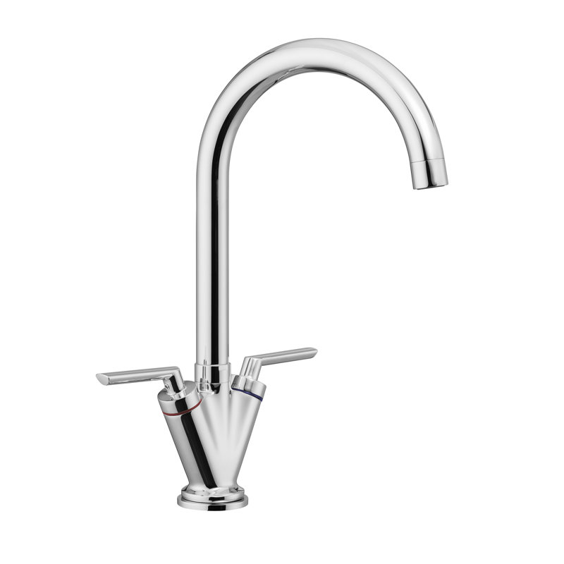 Leisure Sinks & Taps Aquatwin Kitchen Faucet