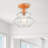 Vilas Glass Semi Flush Mount-895313788